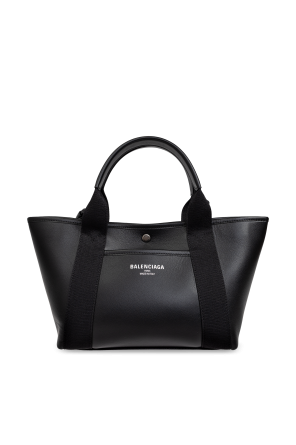 ハンドバッグ Balenciaga Black Canvas Biarritz Shopping Bag Balenciaga Black Canvas Biarritz Shopping Bag | italist
